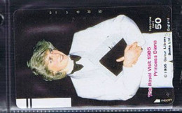 Télécartes Carte Telephonique Phonecard Japon Japan  Telecarte Theme Vedette  Lady Diana - Personen