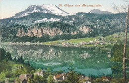 CPA -18273-Autriche ( Osterreich- Salzburg )-St Gilgen Und Brunwinkel Aus Der Vogelschau -Envoi Gratuit - St. Gilgen