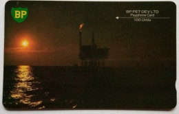 UK Oil  Rigs 100 Units BP  3BPPA ( Small Logo- Shallow Notch  ) - Piattaforme Petrolifere