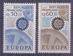 Francia 1967. Europa YT = 1521-22 (**) - 1967
