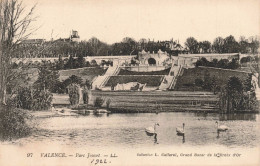 FRANCE - Valence - Parc Jouvet - LL - Cygnes - Lac - Carte Postale Ancienne - Valence