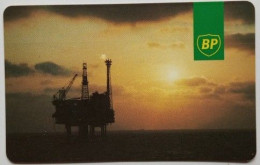 UK 50 Units  BP Red IPL Logo - [ 2] Oil Drilling Rig