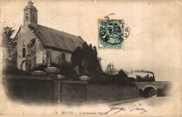 N°108726 -cpa Boves -l'ancienne église- - Boves