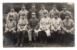 CPA 3423 - MILITARIA - Carte Photo Militaire - G V C - Gardes Voies De Communication N°113 Poste 30  LES GROUËTS / BLOIS - Personajes