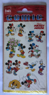 3 Feuilles De Stickers Disney Années 90 - Mickey Mouse - BSB - Comic Sticker 11-333 - Autocollants