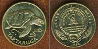 Cape Verde 1 Escudo 1994, Tartaruga Sea Turtle, KM#27, Unc - Cap Verde