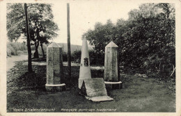 Vaals Drielandenpunt - Hoogste Punt Van Nederland - Brones - Frontières - Carte Postale Ancienne - Sonstige & Ohne Zuordnung