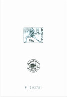 Slovakia  Black Proof  2008 ** SLOVOLYMPFILA  - 100 Years Of Volleyball    **  PT 45 **  Slowakei Stamp Mi. 235 - Covers & Documents