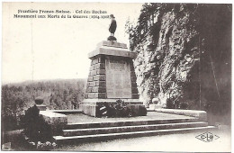 Villers Le Lac (25). Col Des Roches (Suisse). Monument Aux Morts. Cpa Neuve CLB..Envoi Gratuit. - Monuments Aux Morts