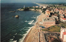 FRANCE - Biarritz - Vue Vers Le Phare Et La Plage De La Chambre D'Amour  - Carte Postale Ancienne - Biarritz