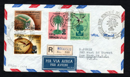 Somalia AFIS 1960, FDC, ANNO MONDIALE RIFUGIATO - Somalië (AFIS)