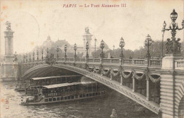 FRANCE -  Paris - Le Pont Alexandre II - Carte Postale Ancienne - Biarritz