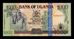 Uganda 1000 Shillings 2009 Pick 43c Sc Unc - Ouganda