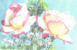 Pocket Calendar, Flowers, 1990 - Small : 1981-90