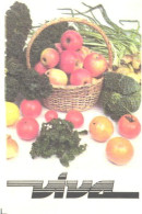 Pocket Calendar, VIVA, Fruits, Apples, Tomatoes, Onion, 1990 - Small : 1981-90