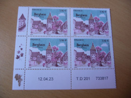 TIMBRES  DE  FRANCE   ANNÉE  2023  COINS  DATES   BERGHEIM    NEUF  SANS  CHARNIÈRE - 2020-…