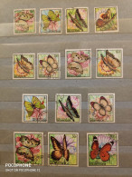 1968 Burundi	Butterflies (F26) - Used Stamps