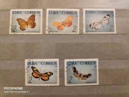 1965 Cuba Butterflies (F26) - Usados