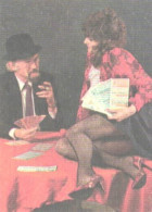 Pocket Calendar, Man And Lady Playing With Tickets, 1990 - Small : 1981-90