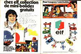 PUB MINI-BOLIDES " ELF " Et ( FRANCOIS CEVERT ) 1972 ( 1 ) - Autosport - F1