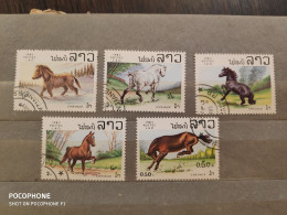 1983 Laos Horses (F26) - Laos