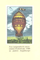 Pocket Calendar, Von Lutgendorf Balloon, 1989 - Small : 1981-90