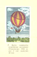 Pocket Calendar, Ž.Šarlio Balloon, 1989 - Small : 1981-90