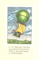 Pocket Calendar, L.D.Marteno Balloon, 1989 - Small : 1981-90