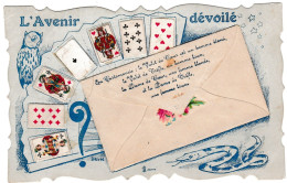 L'avenir Dévoilé, Cartes à Jouer, Petite Carte Explicative à L'interieur De L'enveloppe. - Playing Cards