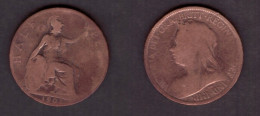 GREAT BRITAIN   1/2 PENNY 1901 (KM # 789) #7415 - C. 1/2 Penny