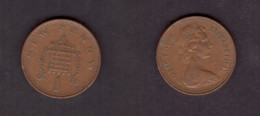 GREAT BRITAIN   1 NEW PENNY 1971 (KM # 915) #7416 - 1 Penny & 1 New Penny