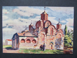AK Gračanica Monastery KOSOVO Ca. 1920//// D*56834 - Kosovo