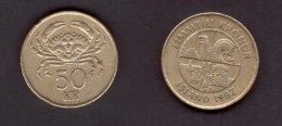 ICELAND   50 KRONER 1987 (KM # 31) #7422 - Iceland