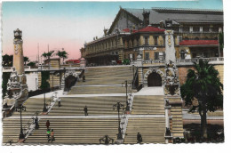 L100N163 - Marseille - L' Escalier Monumental De La Gare St Charles - Ary N°42 - Stazione, Belle De Mai, Plombières