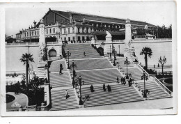 L100N164 - Marseille - L' Escalier Monumental De La Gare St Charles - CAP Réal Photo  N°40 - Quartier De La Gare, Belle De Mai, Plombières