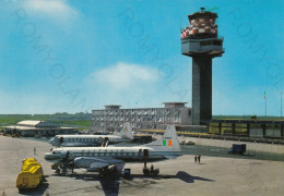 CARTOLINA  FIUMICINO,LAZIO-AEROPORTO INTERCONTINENTALE DI ROMA "LEONARDO DA VINCI"-BELLA ITALIA,NON VIAGGIATA - Fiumicino