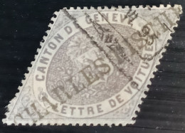 Zwitserland--Canton Geneve-Fiscale Zegel/Stempelmarken-Cancelled - Revenue Stamps