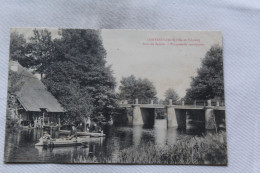 Cpa 1906, Châteaugiron, Pont De Seiche, Promenade Renommée Ille Et Vilaine 35 - Châteaugiron