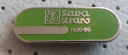 Weightlifting SAVA Kranj Slovenia Pin - Weightlifting