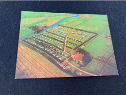 #0972 Hindeloopen Luchtfoto Panorama Camping Westerdijk - Hindeloopen