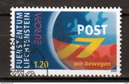 Liechtenstein  Europa Cept 2003  Gestempeld - 2003