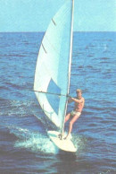 Pocket Calendar, Ukraine, Wind Surfer, 1989 - Small : 1981-90