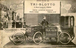 MÉTIERS  - Carte Postale D'un Stand De Vente/location De Voitures De Commerce - Maison Tri Blotto - Paris - L 146489 - Shopkeepers