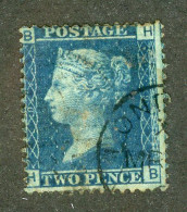 698 GBX GB 1858 Scott #29 Pl.9 Used (Lower Bids 20% Off) - Used Stamps