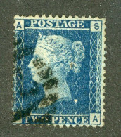 704 GBX GB 1858 Scott #29 Pl.9 Used (Lower Bids 20% Off) - Used Stamps