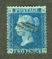 706 GBX GB 1858 Scott #29 Pl.9 Used (Lower Bids 20% Off) - Used Stamps