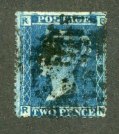 709 GBX GB 1858 Scott #29 Pl.9 Used (Lower Bids 20% Off) - Used Stamps