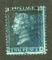 713 GBX GB 1858 Scott #29 Pl.9 Used (Lower Bids 20% Off) - Used Stamps