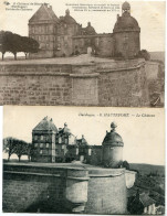 HAUTEFORT - LE CHÂTEAU -  LOT De 2 CPA - - Hautefort