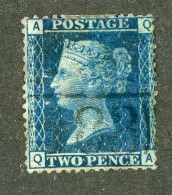 718 GBX GB 1858 Scott #29 Pl.8 Used (Lower Bids 20% Off) - Used Stamps